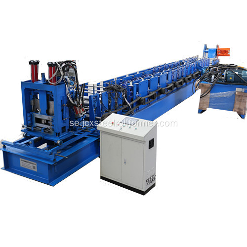 Automatisk bytbar C Purlin Roll Forming Machine